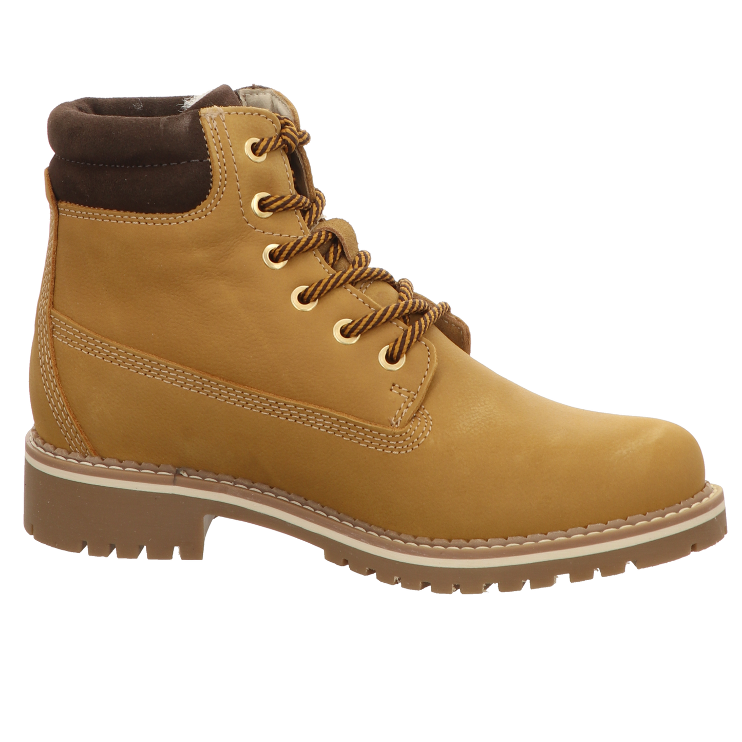 Tamaris Damen Schnürstiefel M2624441 in gelb