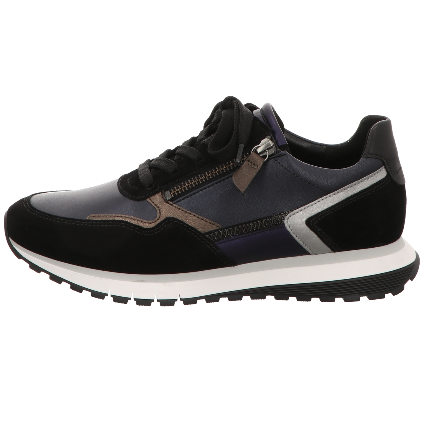 Gabor Damen Schnürschuh  in blau