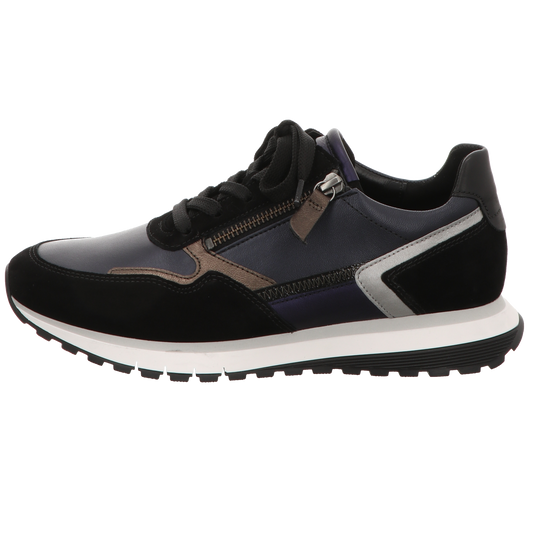 Gabor Damen Schnürschuh  in blau