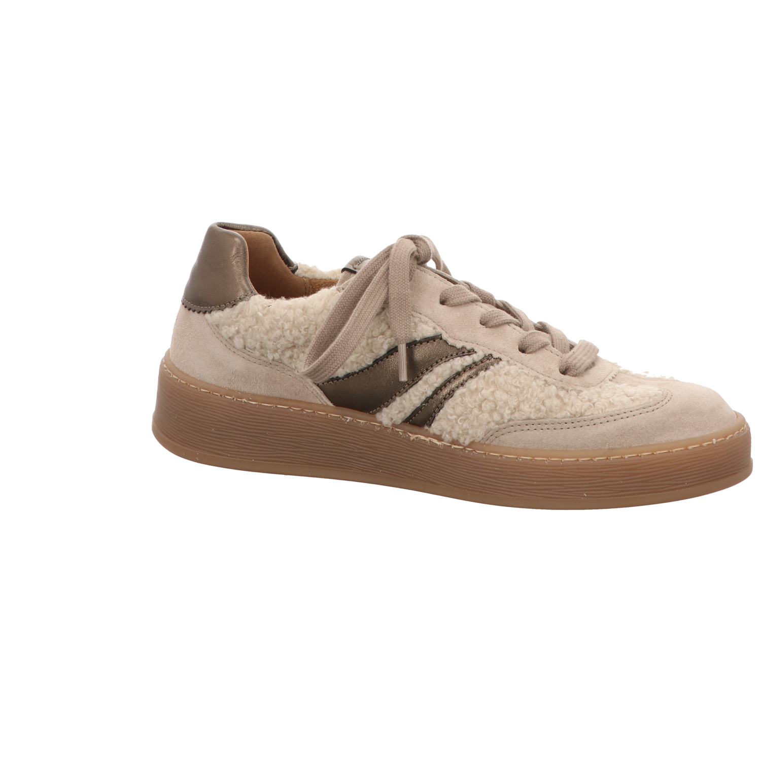 Gabor Damen Schnürschuh  in beige
