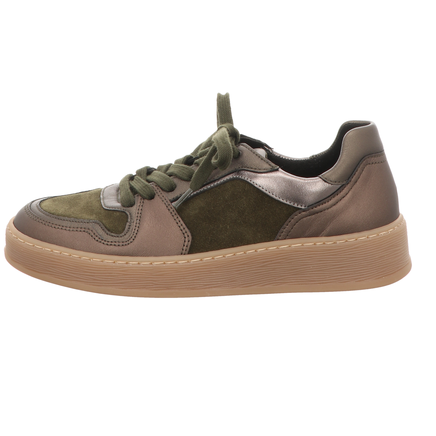 Gabor Damen Schnürschuh  in oliv