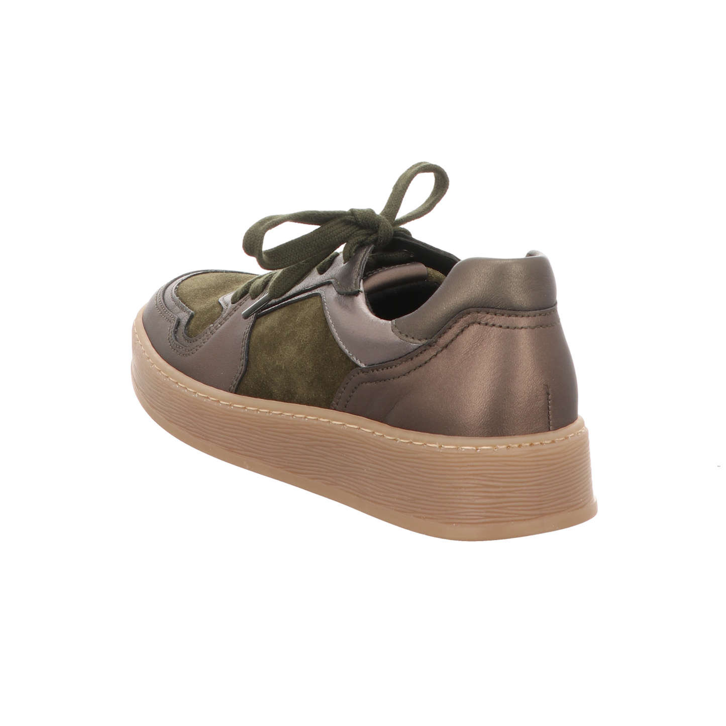 Gabor Damen Schnürschuh  in oliv