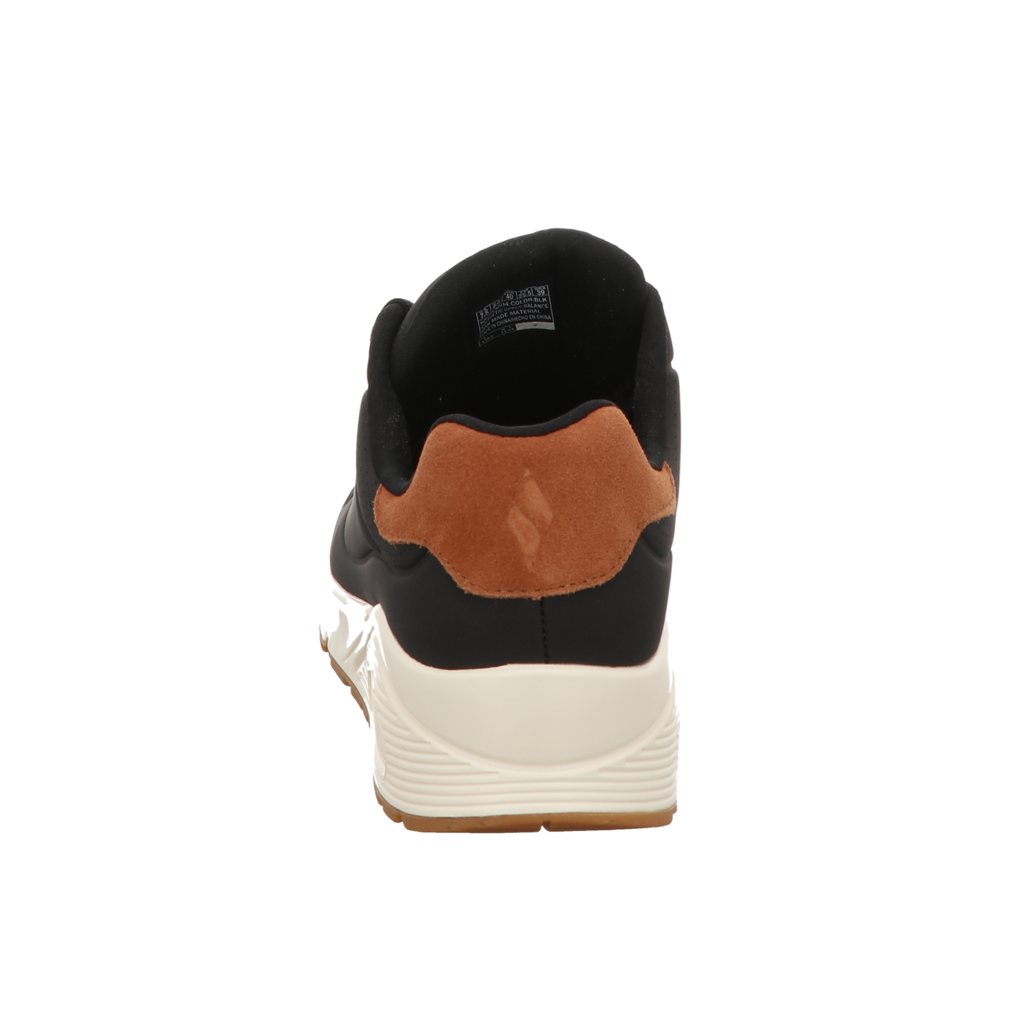 Skechers Herren Schnürschuh Uno-Suited On Air in schwarz