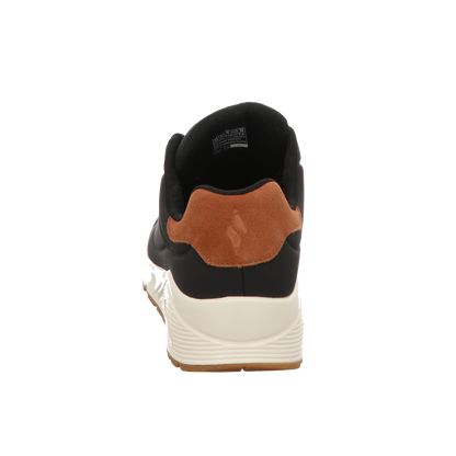 Skechers Herren Schnürschuh Uno-Suited On Air in schwarz