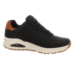 Skechers Herren Schnürschuh Uno-Suited On Air in schwarz