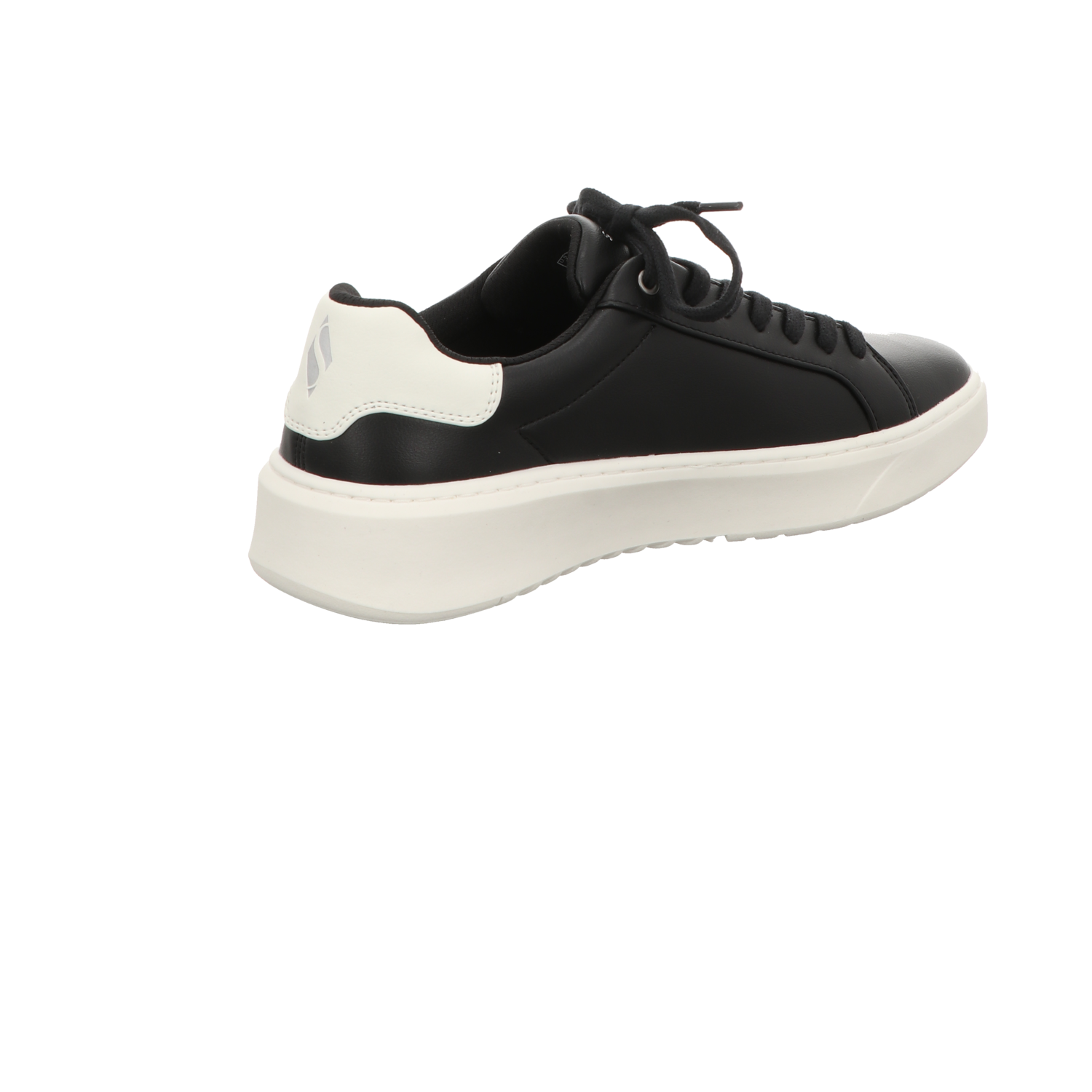 Skechers Herren Schnürschuh Court Break-Suit Sneaker in schwarz