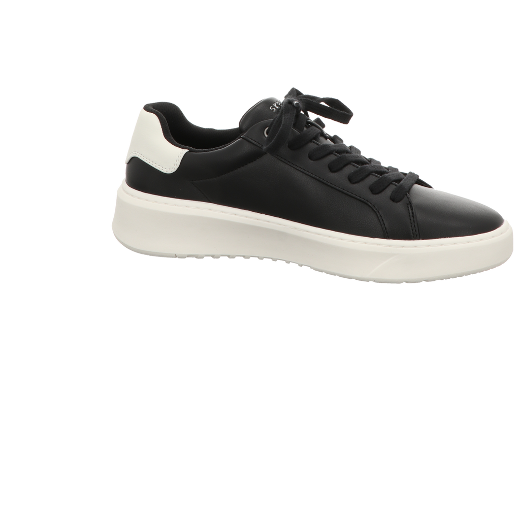 Skechers Herren Schnürschuh Court Break-Suit Sneaker in schwarz