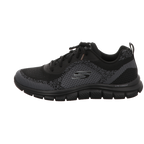 Skechers Herren Schnürschuh Track-Glendor in schwarz