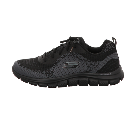 Skechers Herren Schnürschuh Track-Glendor in schwarz