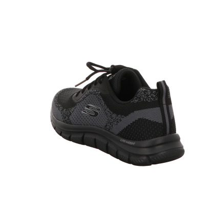 Skechers Herren Schnürschuh Track-Glendor in schwarz