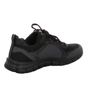 Skechers Herren Schnürschuh Track-Glendor in schwarz