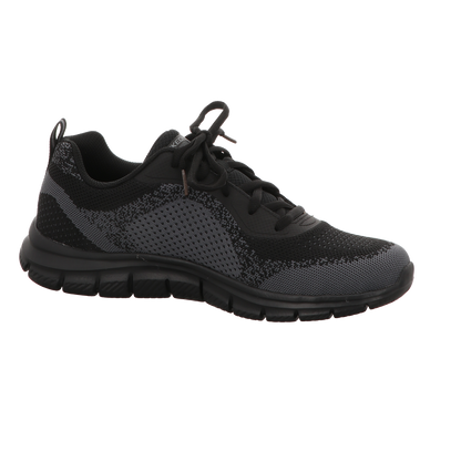 Skechers Herren Schnürschuh Track-Glendor in schwarz