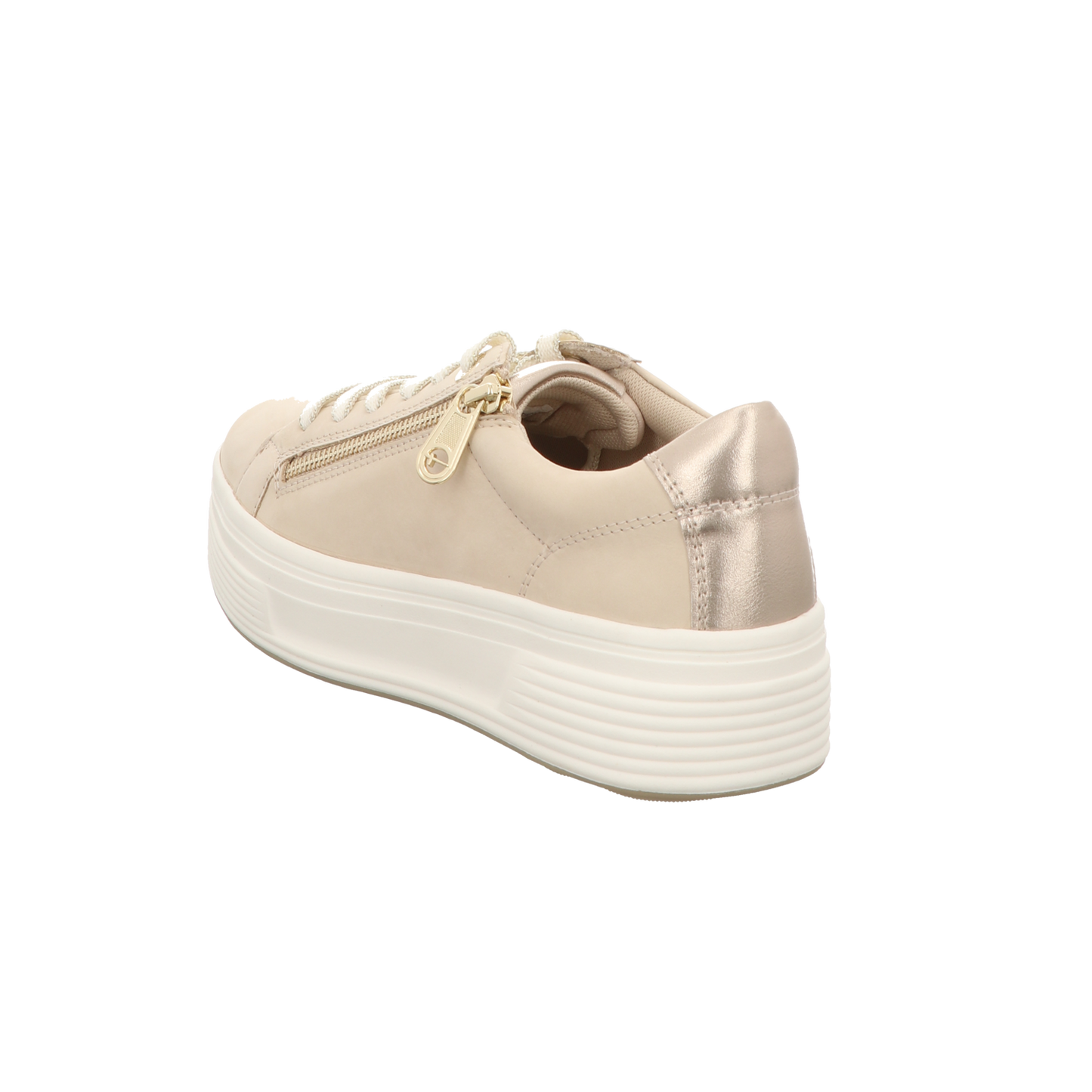 Tamaris Damen Schnürschuh M8372644 in beige