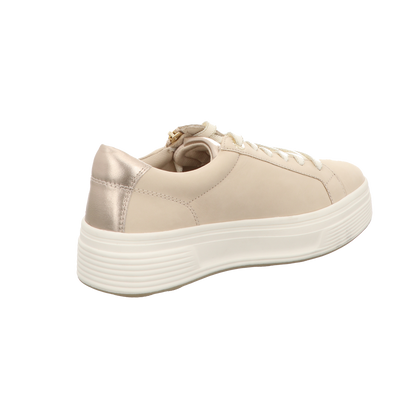 Tamaris Damen Schnürschuh M8372644 in beige