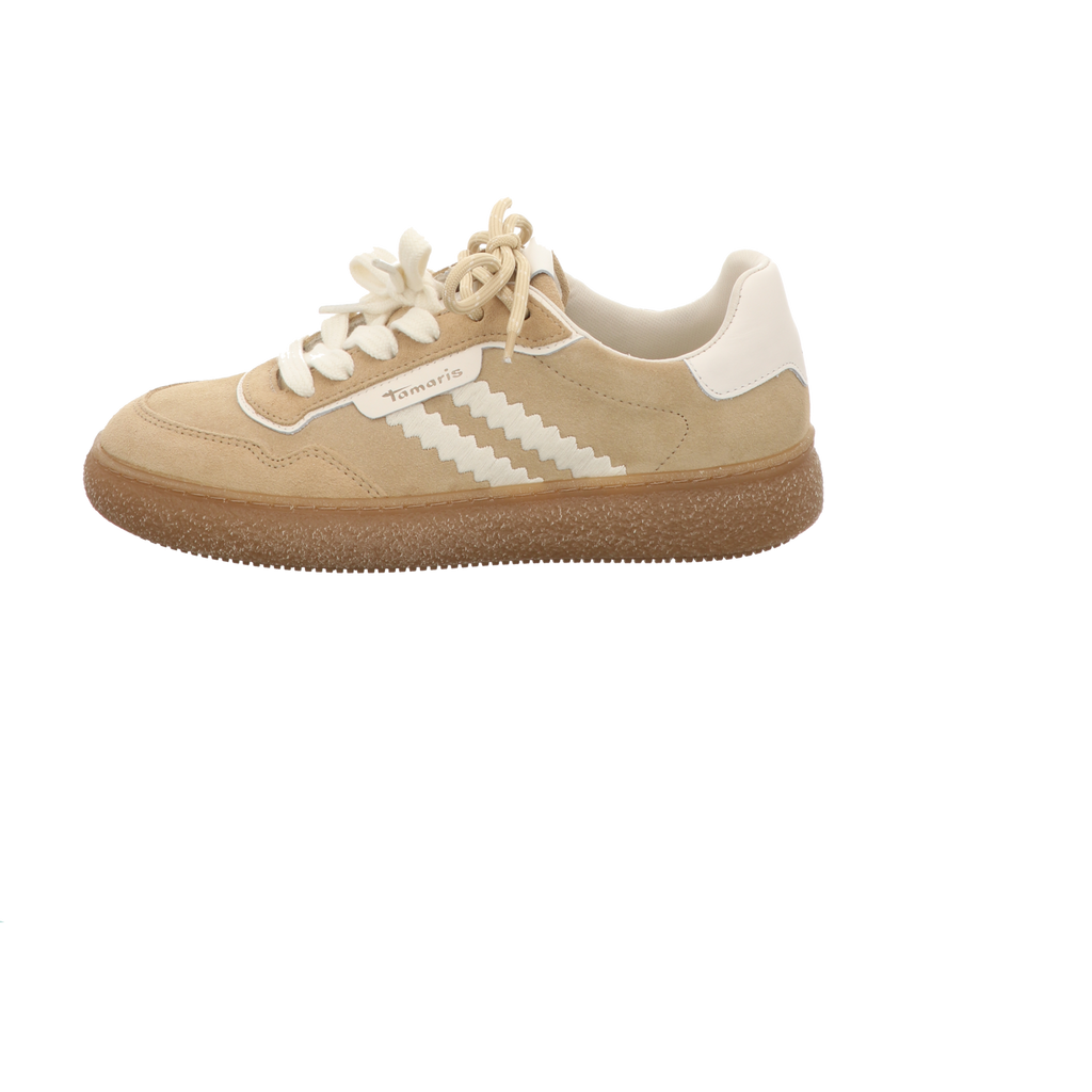 Tamaris Damen Schnürschuh M2373345 in beige