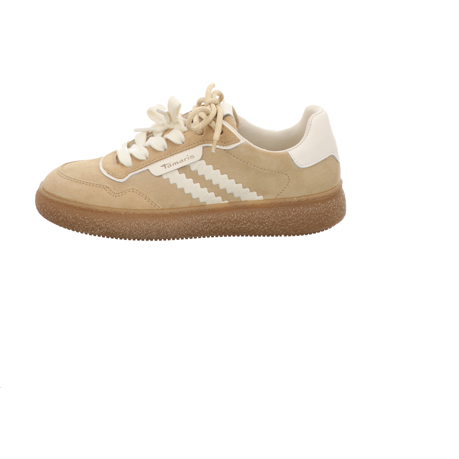 Tamaris Damen Schnürschuh M2373345 in beige