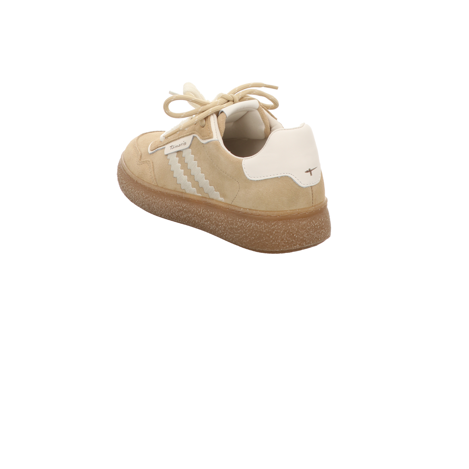 Tamaris Damen Schnürschuh M2373345 in beige