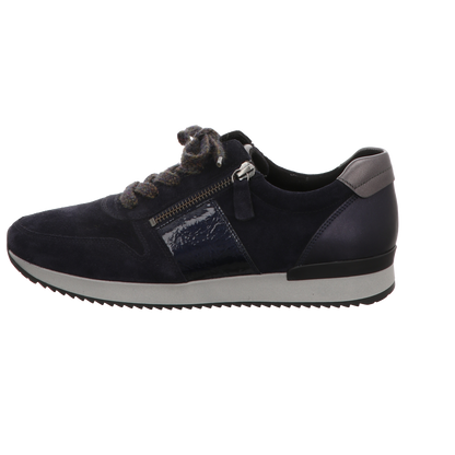 Gabor Damen Schnürschuh  in blau