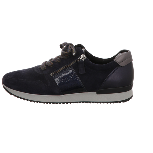 Gabor Damen Schnürschuh  in blau