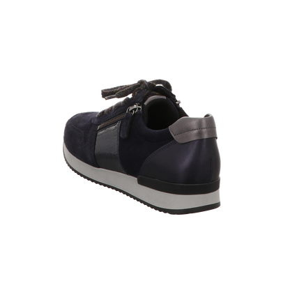 Gabor Damen Schnürschuh  in blau