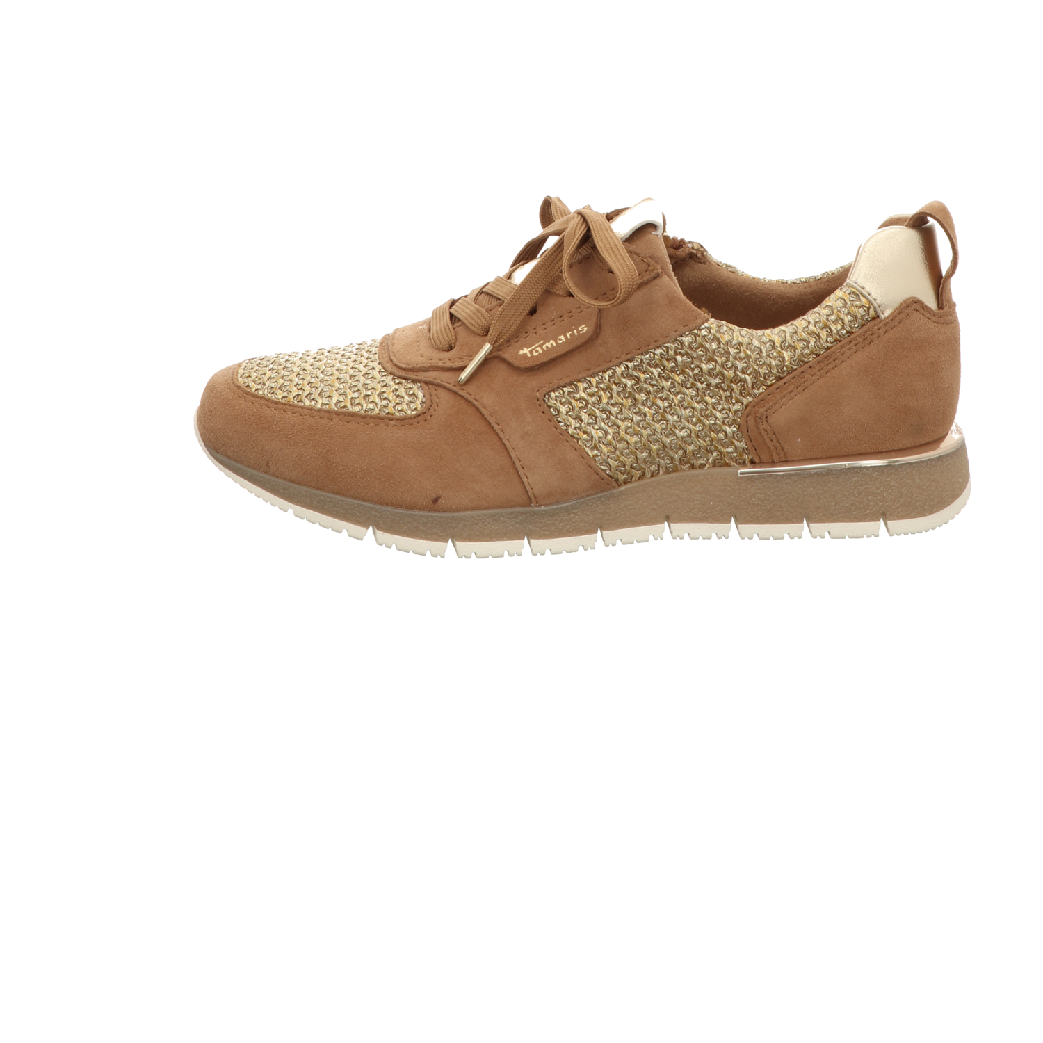 Tamaris Damen Schnürschuh M2378742 in braun
