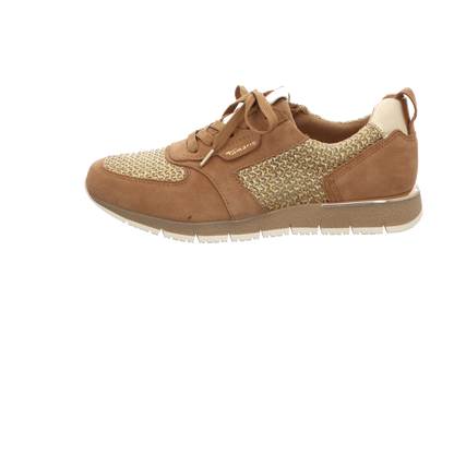 Tamaris Damen Schnürschuh M2378742 in braun