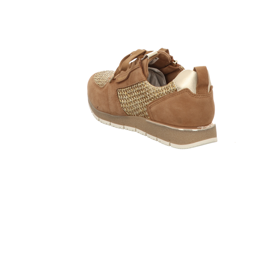 Tamaris Damen Schnürschuh M2378742 in braun