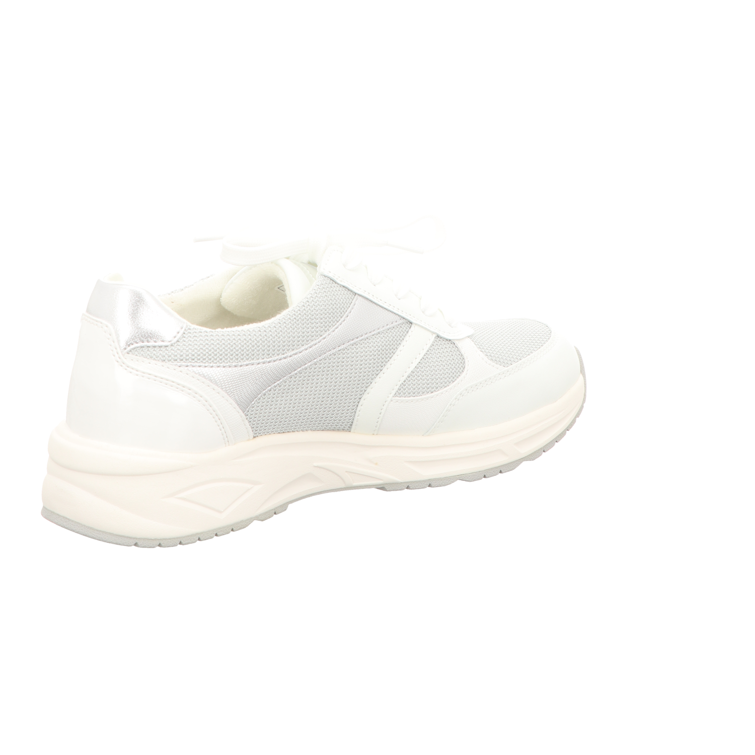 Waldläufer Damen Schnürschuh bequem H-Jill in weiss