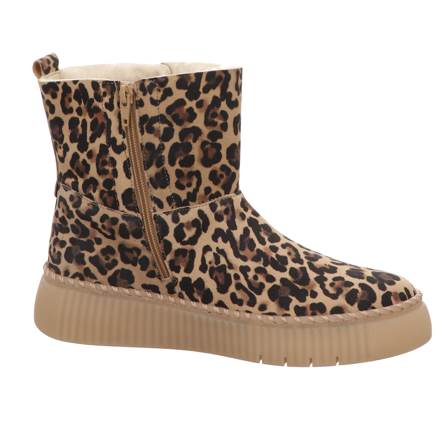 Gabor Damen Schnürstiefel  in beige