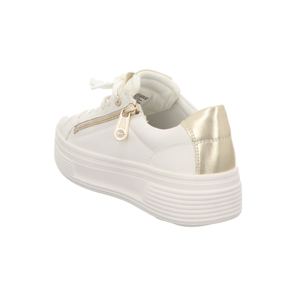 Tamaris Damen Schnürschuh M8372644 in weiss