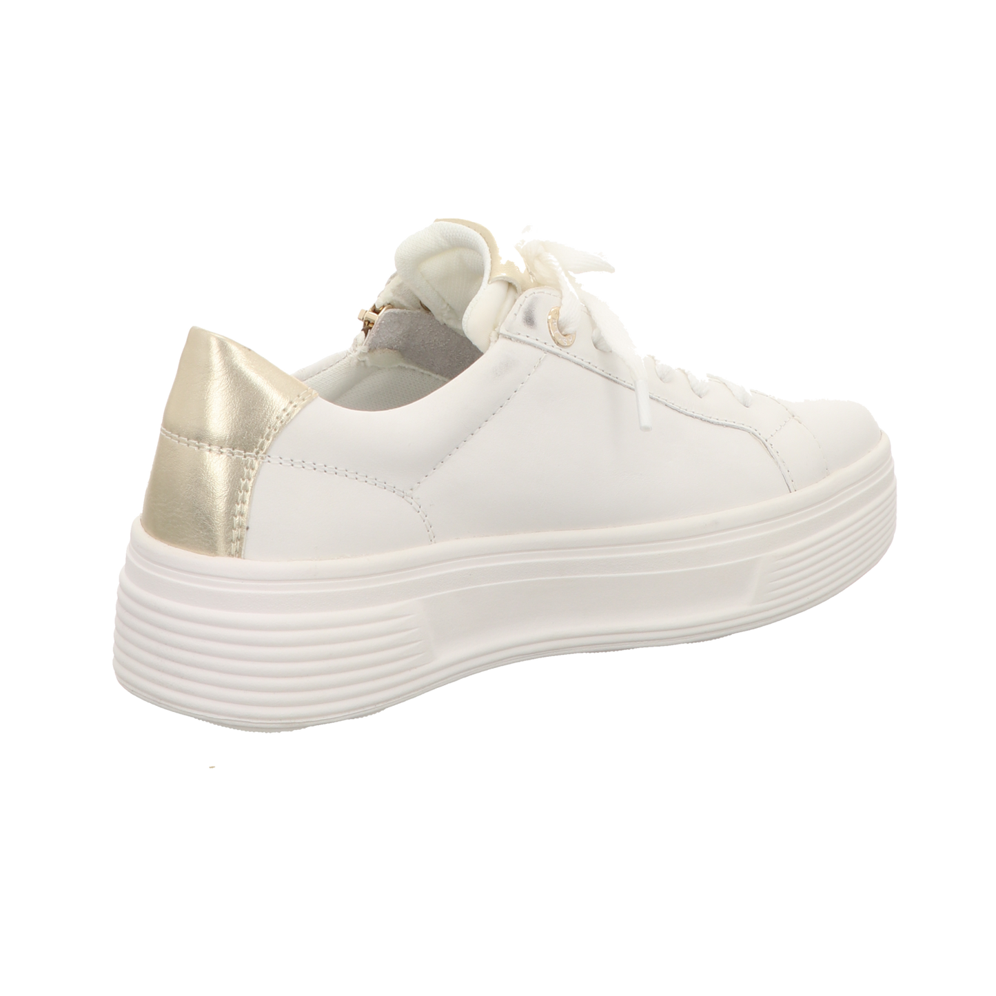 Tamaris Damen Schnürschuh M8372644 in weiss