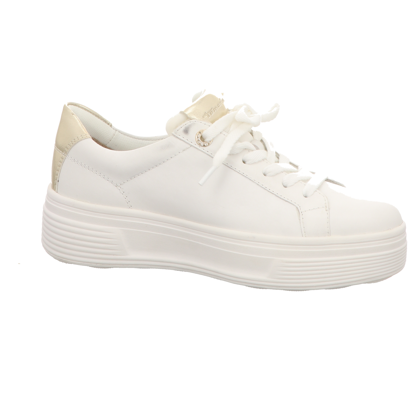 Tamaris Damen Schnürschuh M8372644 in weiss