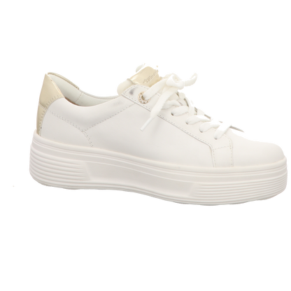Tamaris Damen Schnürschuh M8372644 in weiss
