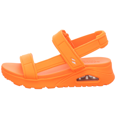 Skechers Damen Sandalette Uno Fun Stand in orange