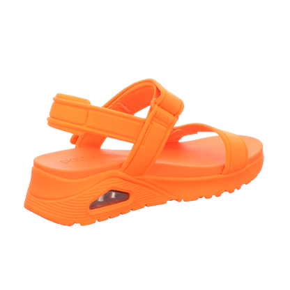 Skechers Damen Sandalette Uno Fun Stand in orange