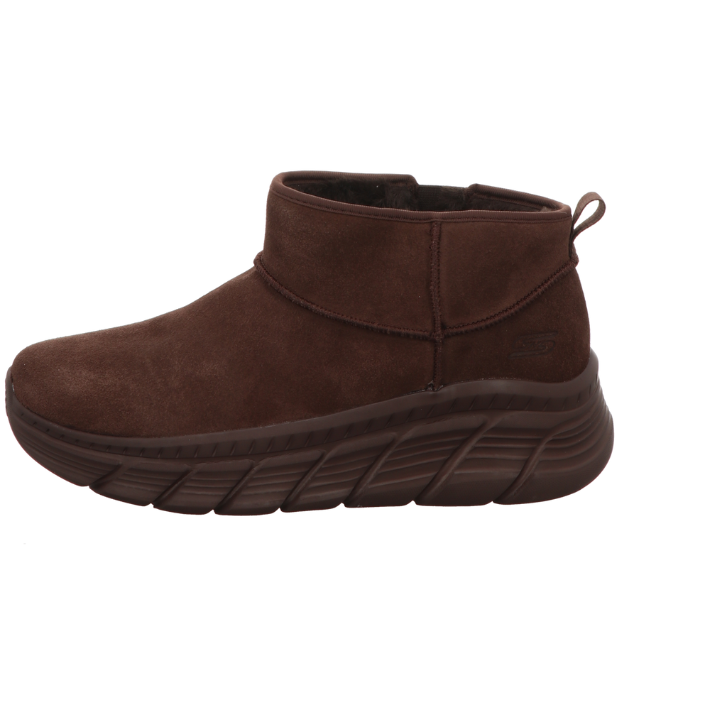 Skechers Damen Schnürstiefel Bobs Flex in braun