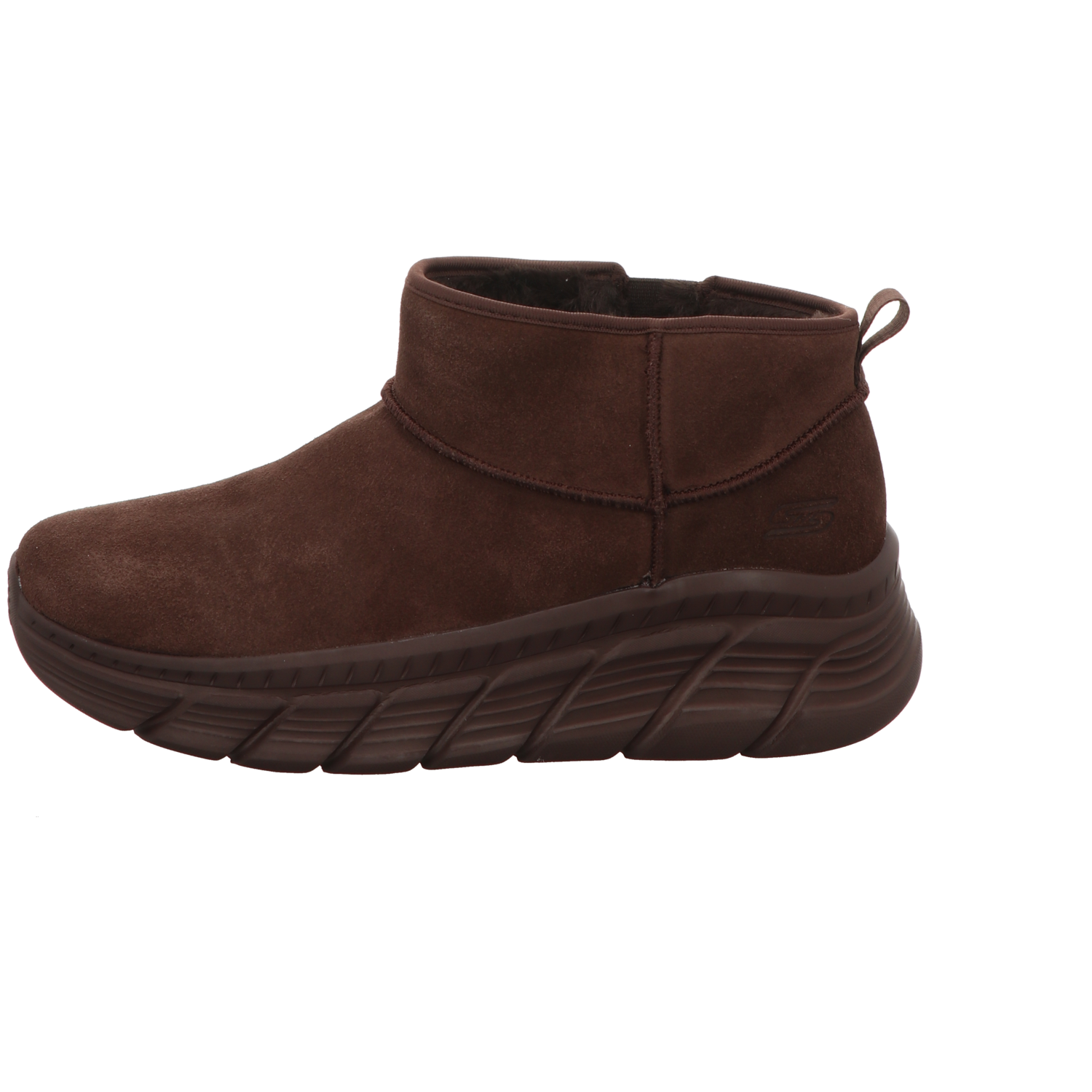 Skechers Damen Schnürstiefel Bobs Flex in braun