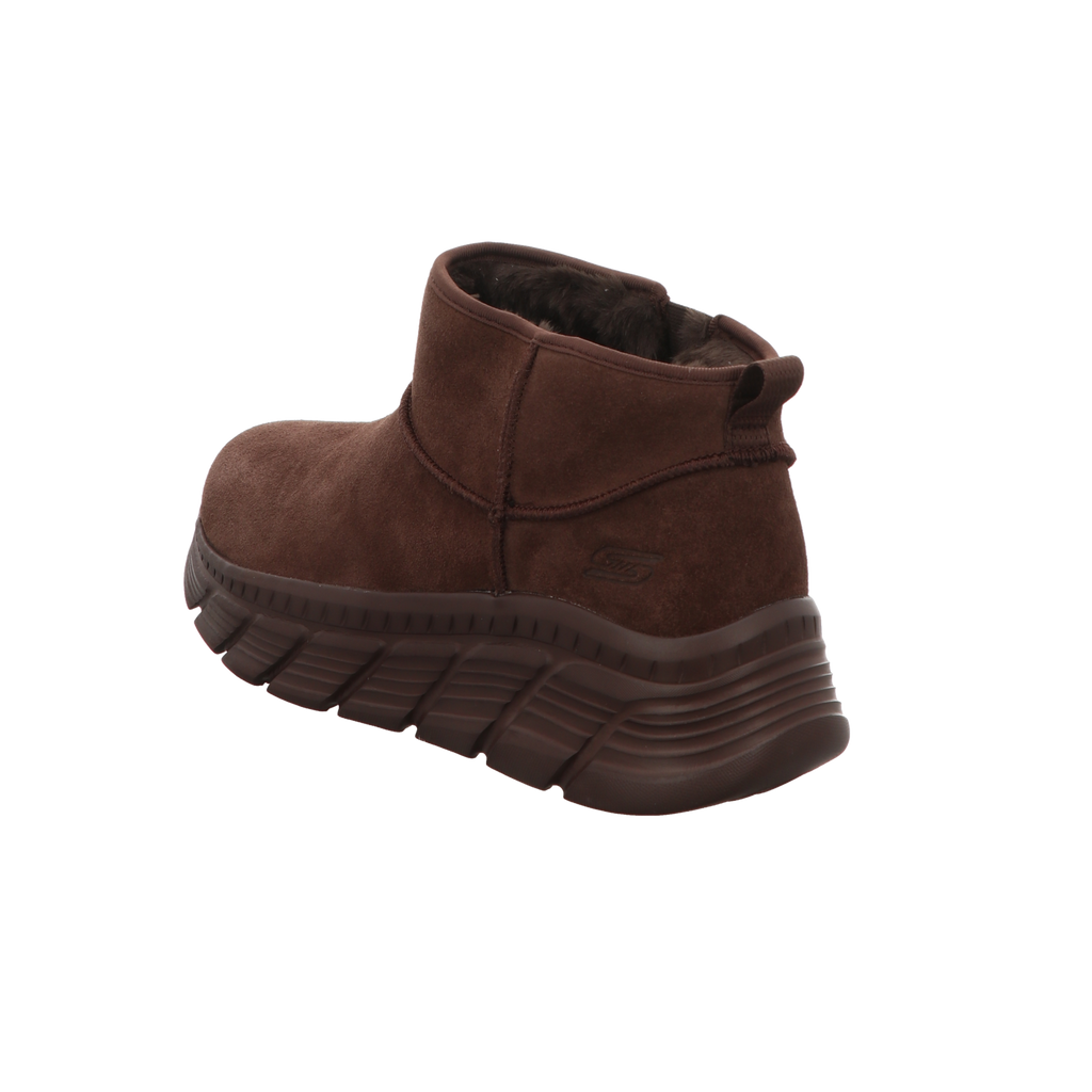 Skechers Damen Schnürstiefel Bobs Flex in braun