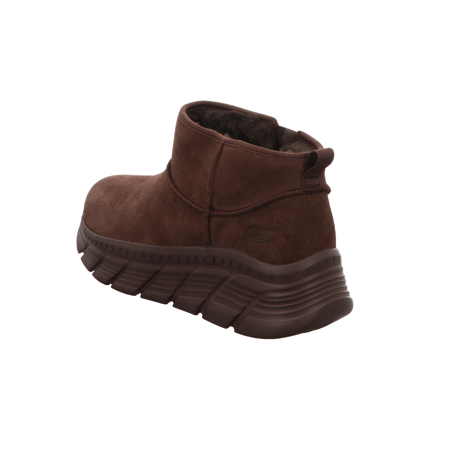 Skechers Damen Schnürstiefel Bobs Flex in braun