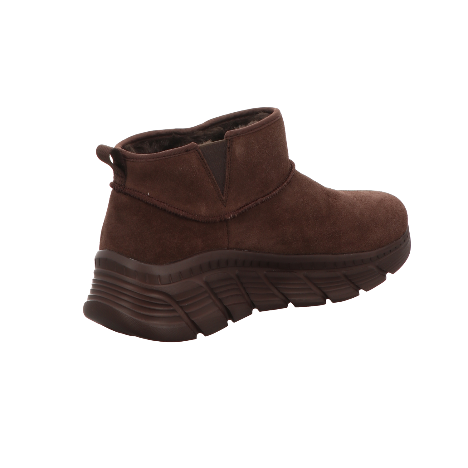 Skechers Damen Schnürstiefel Bobs Flex in braun