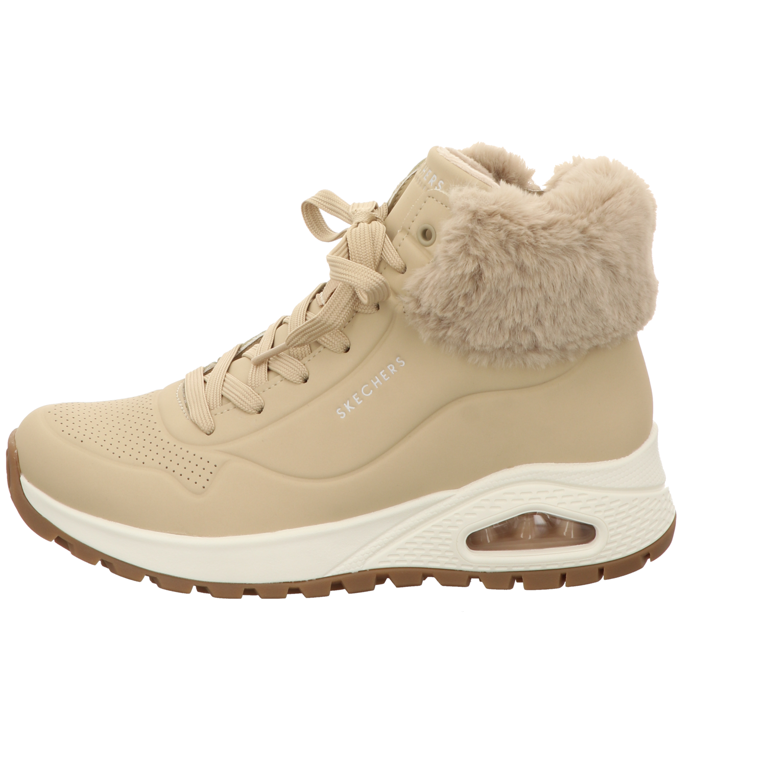 Skechers Damen Schnürstiefel Uno Rugged in braun