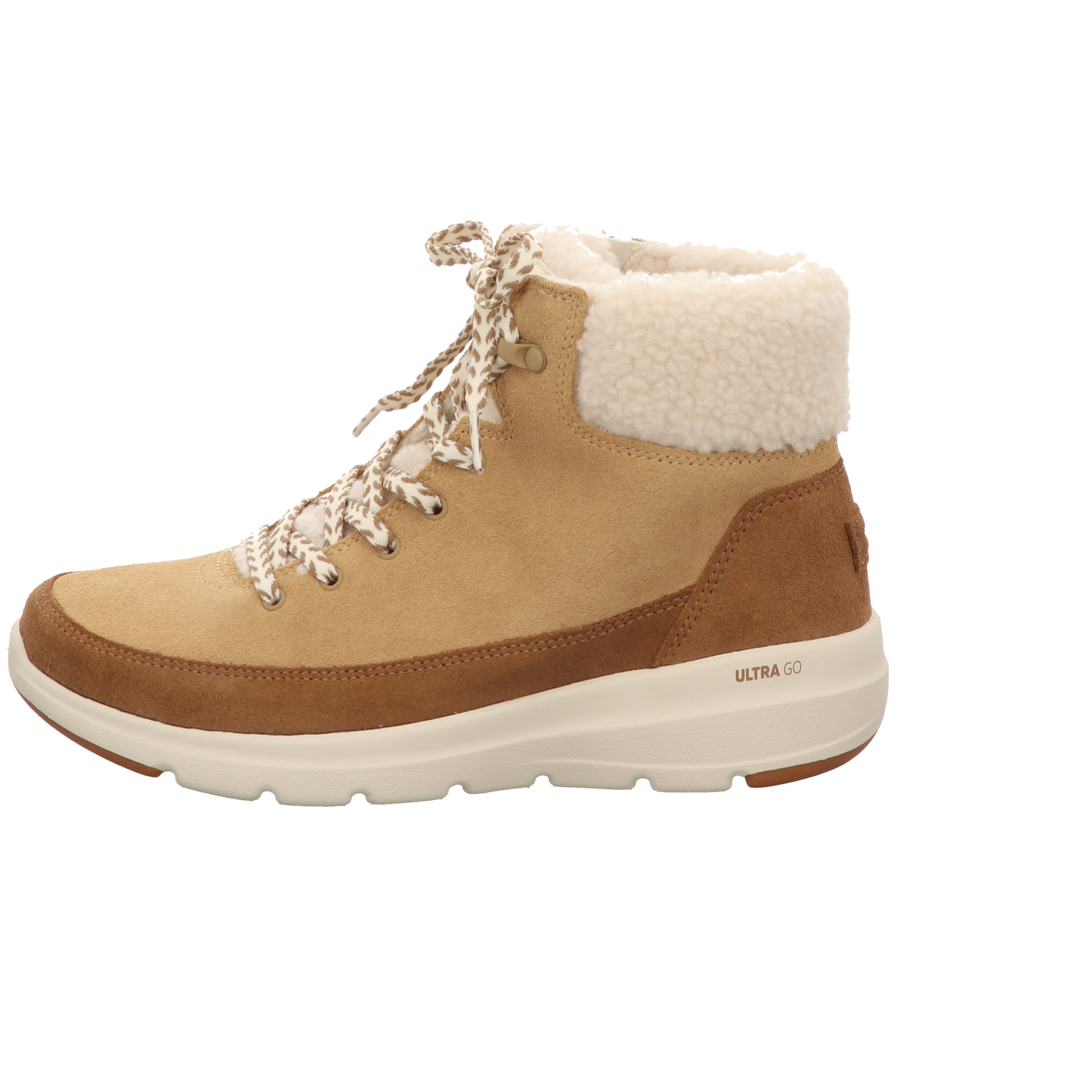 Skechers Damen Schnürstiefel Glacial Ultra in braun