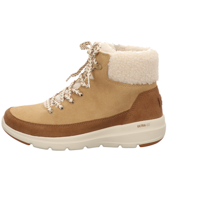 Skechers Damen Schnürstiefel Glacial Ultra in braun