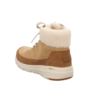 Skechers Damen Schnürstiefel Glacial Ultra in braun