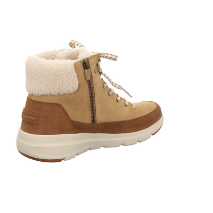 Skechers Damen Schnürstiefel Glacial Ultra in braun