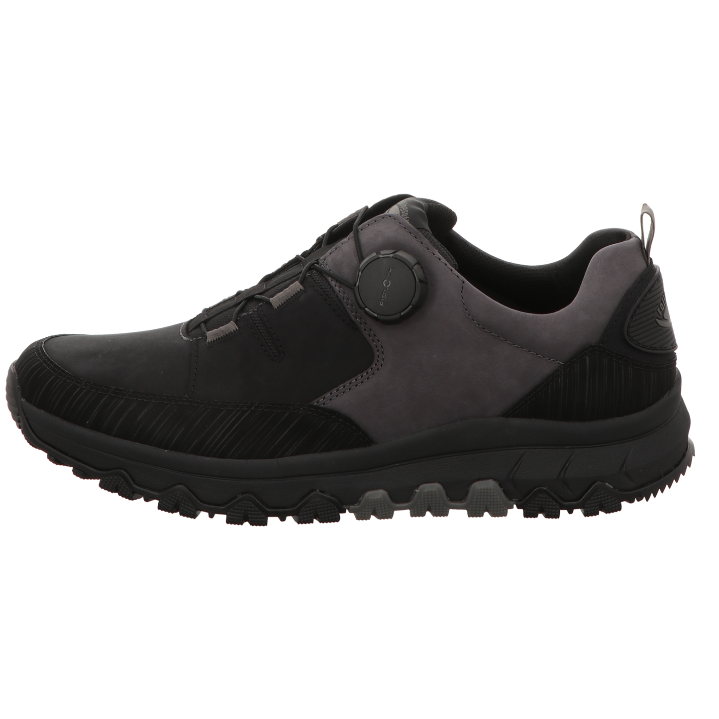 rollingsoft Herren Schnürschuh  in schwarz