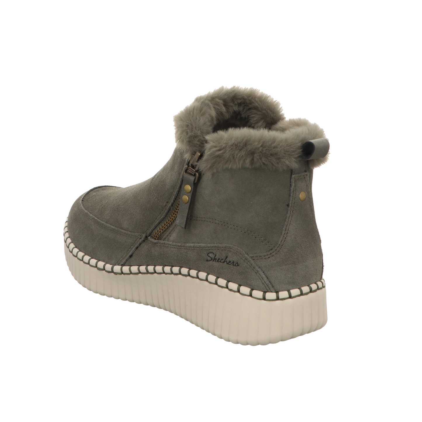 Skechers Damen Schnürstiefel Wilshire Blvd in gruen