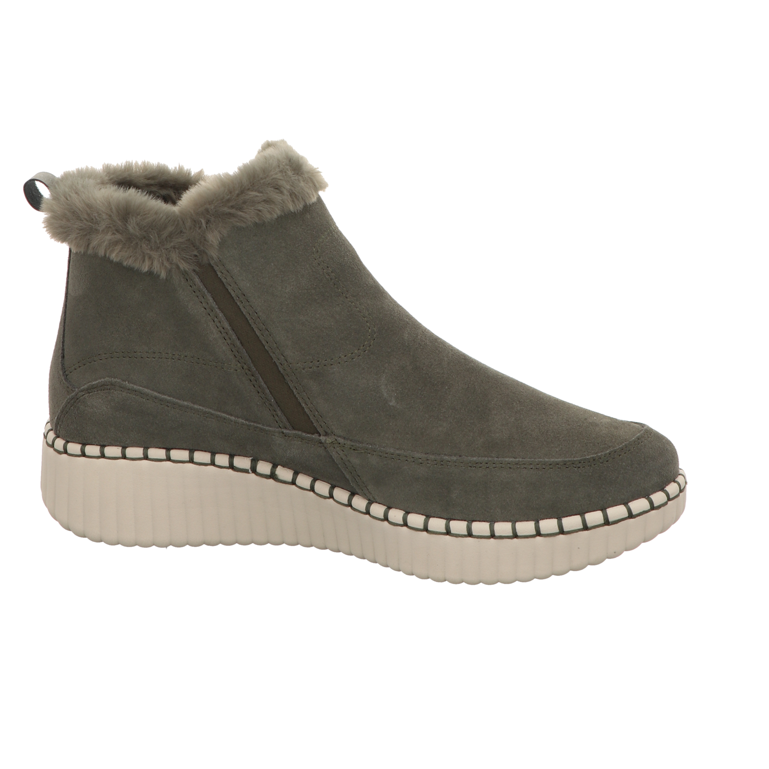 Skechers Damen Schnürstiefel Wilshire Blvd Fresh Zip in gruen