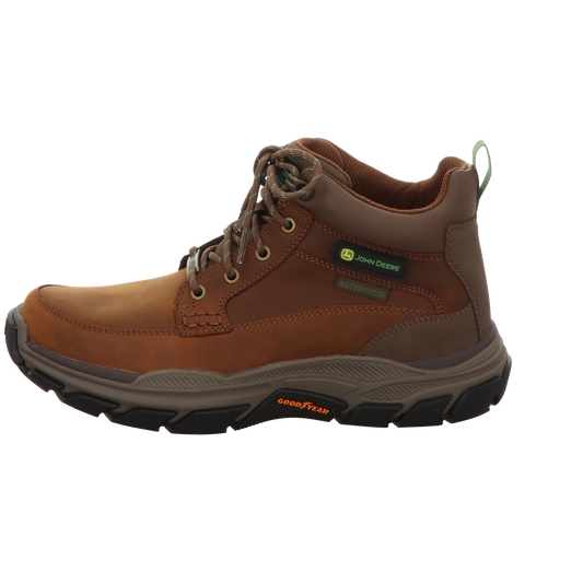 Skechers Herren Schnürboot John Deere Respected in braun