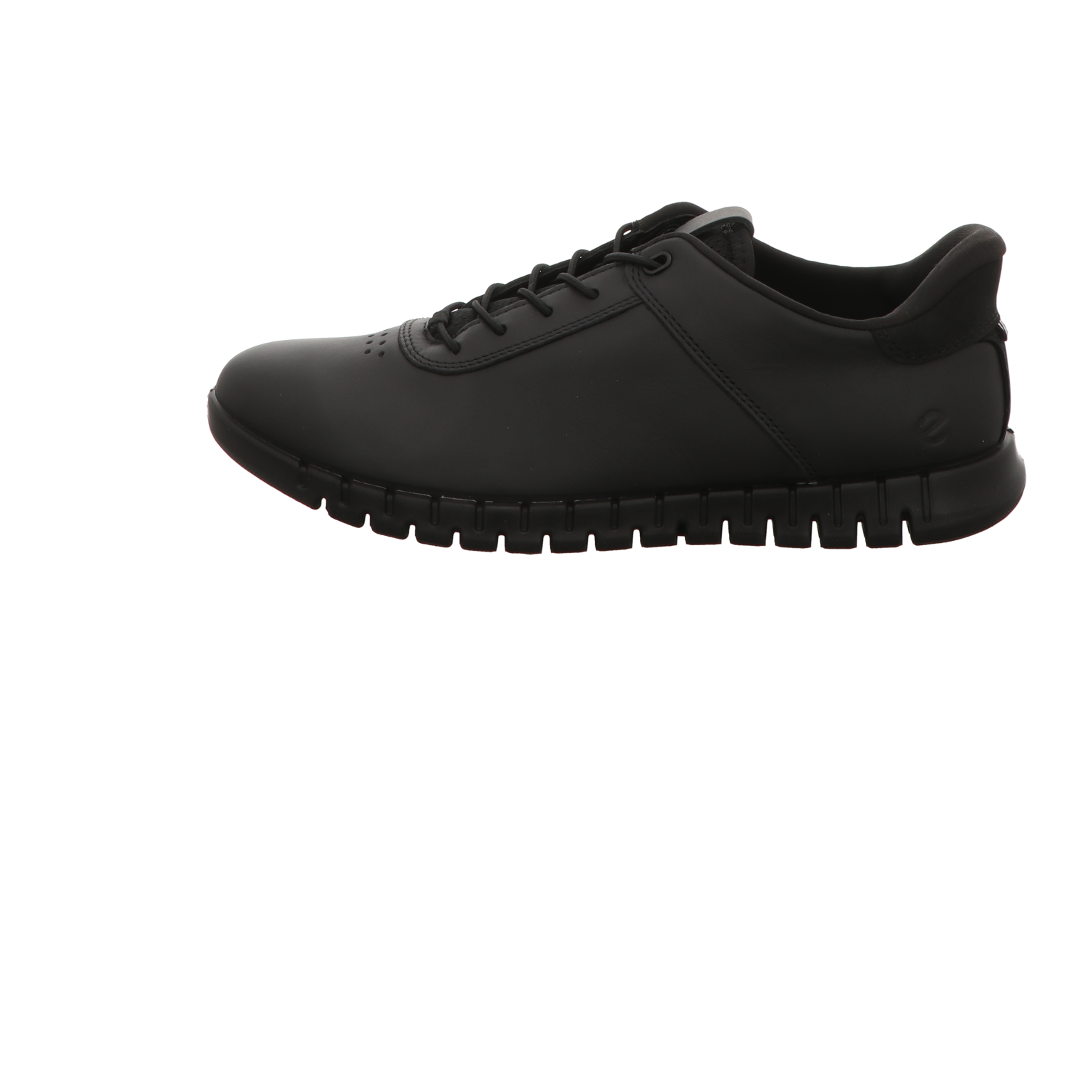 Ecco Damen Schnürschuh Gruuv Lite in schwarz